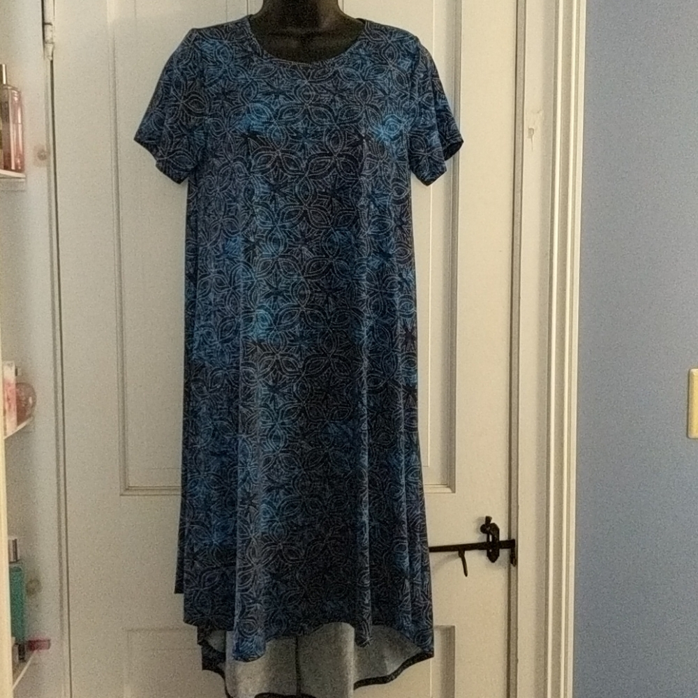 💐 Blue lularoe Carly dress